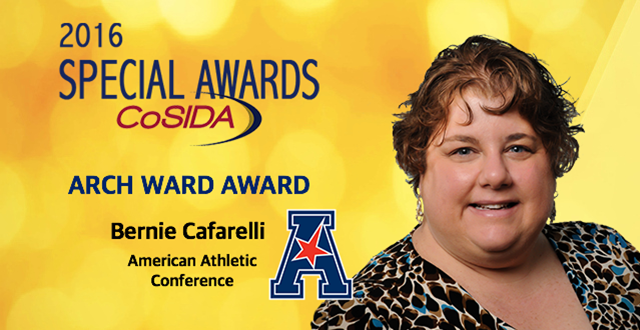 Special Awards Salute: Bernie Cafarelli (American Athletic Conference), Arch Ward Award